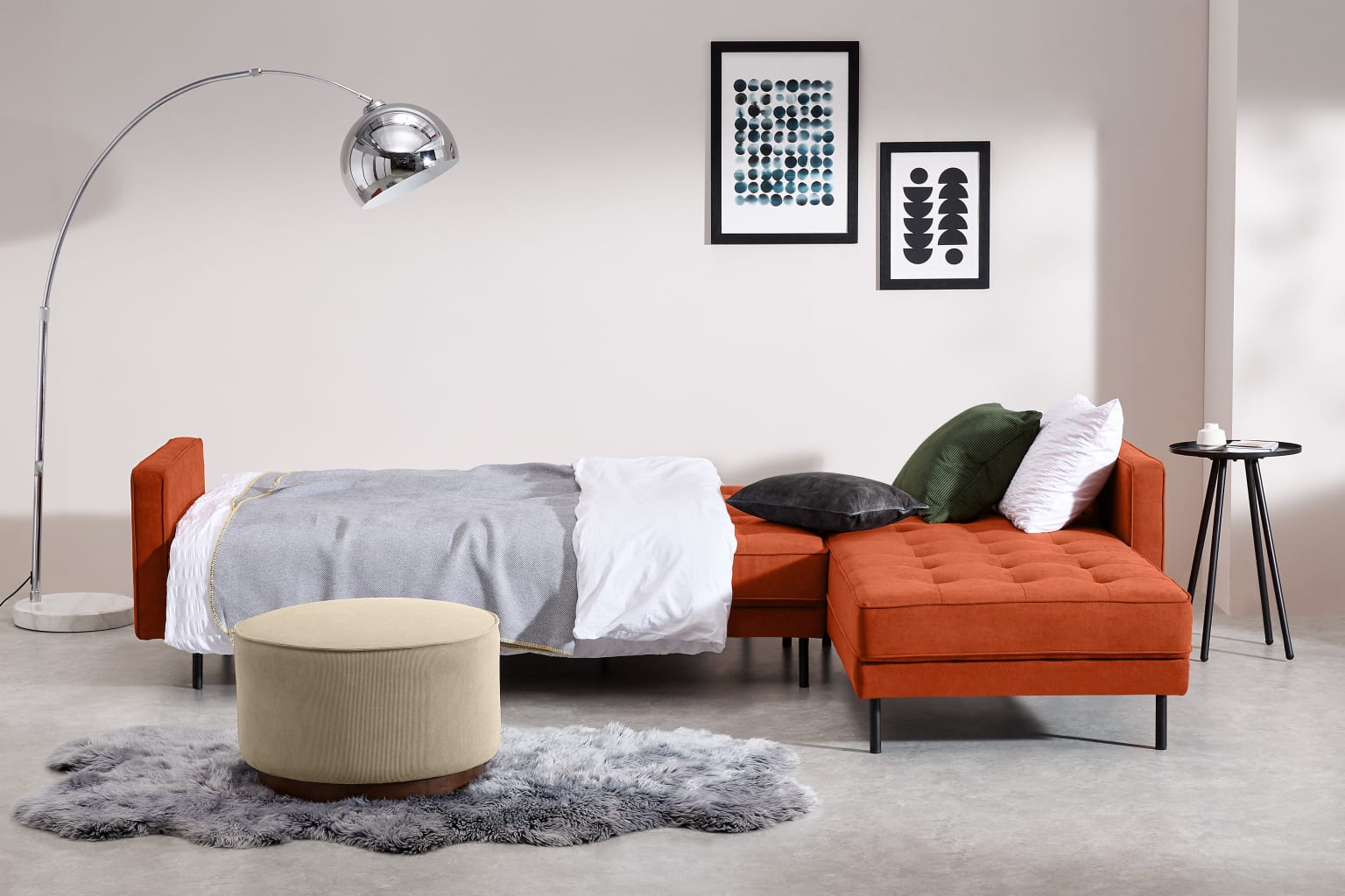 Yataklı Köşe Kanepe (Sağ) Trd 425YR