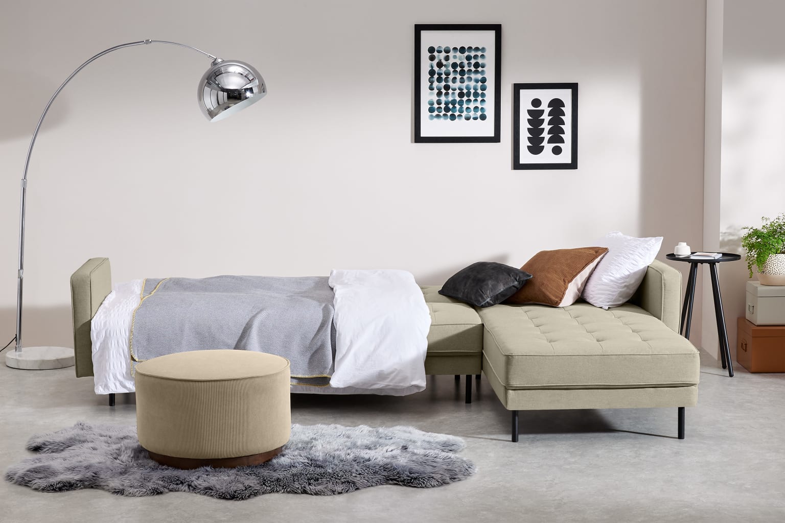 Yataklı Köşe Kanepe (Sağ) Trd 425YR